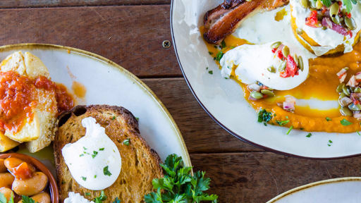 Greek inspired brunch in Yarraville